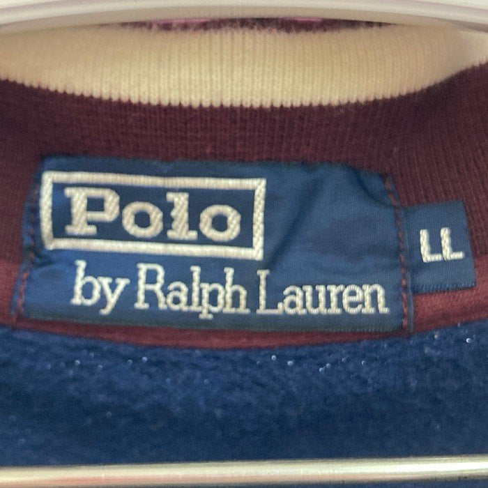 POLO RALPH LAUREN ポロ ラルフローレン ハーフジップ スウェット ネイビー sizeLL 瑞穂店