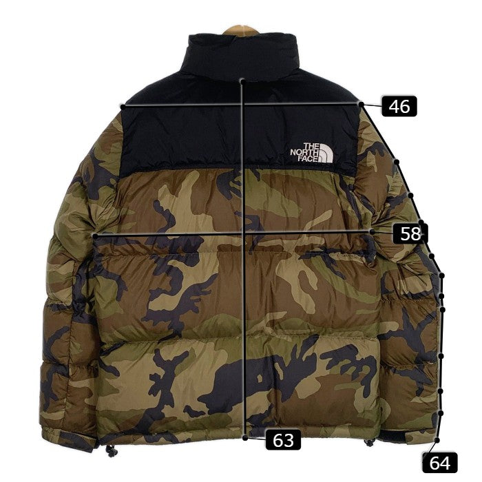 THE NORTH FACE ノースフェイス NOVELTY NUPTSE JACKET ノベルティ ヌプシ ダウンジャケット カモフラージュ ND91842 Size L 福生店