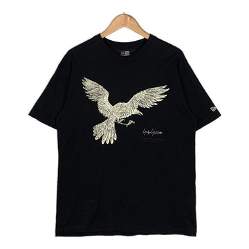 Yohji Yamamoto Pour Homme ヨウジヤマモト 22SS New Era ニューエラ Crow Print Tee プリントTシャツ ブラック Size XL 福生店