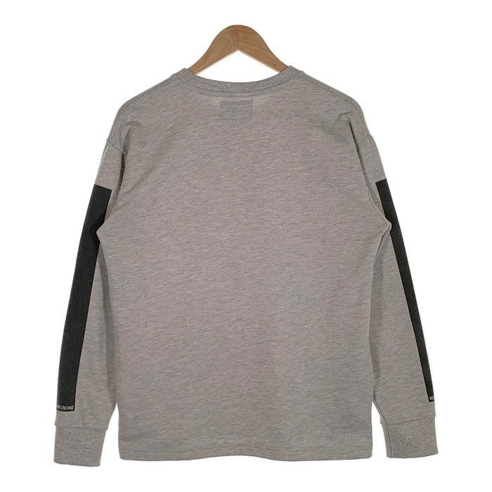 NUMBER(N)INE DENIM ナンバーナイン デニム スウェットクルーネック トレーナー サイドライン グレー Size M 福生店