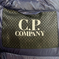 C.P.COMPANY シーピーカンパニー DOWN GOGGLE JACKET ダウン ゴーグルジャケット ネイビー Size 56 福生店