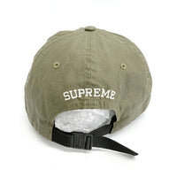 Supreme シュプリーム Coated Linen 6 Panel Cap カーキ size- 瑞穂店