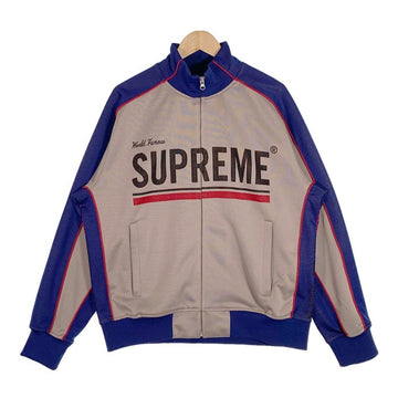 SUPREME シュプリーム 22AW World Famous Jacquard Track Jacket ワールドフェイマス ジャガード トラックジャケット グレー Size L 福生店