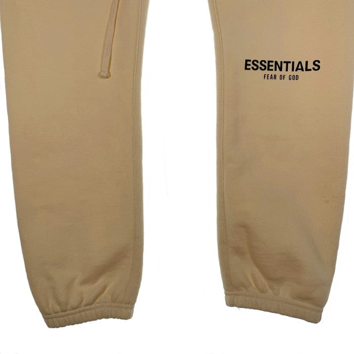 ESSENTIALS エッセンシャルズ SWEAT PANT スウェットパンツ ラバーロゴ クリーム Size M 福生店