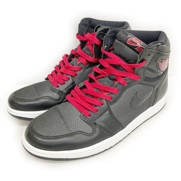 NIKE ナイキ AIR JORDAN 1 RETRO HIGH OG SATIN エアジョーダン1 レトロハイ サテン スニーカー 555088-060 ブラック size28.5cm 瑞穂店