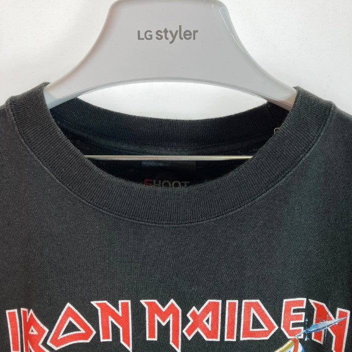 IRON MAIDEN アイアンメイデン ワールドツアー 2008 SOME WAERE BACK IN TIME ブラック sizeL 瑞穂店
