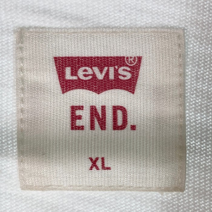 END.×LEVI’S エンド×リーバイス ペイントＴシャツ ホワイト sizeXL 瑞穂店