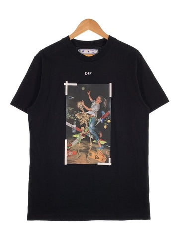 OFF-WHITE オフホワイト 20AW Pascal Painting T-Shirt パスカル ペイント Tシャツ ブラック OMAA027F20FAB017 Size M 福生店