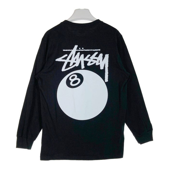 STUSSY ステューシー 8 BALL 8ボール ロンT ブラック sizeL 瑞穂店