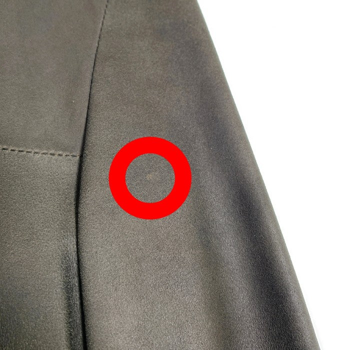 Edition エディション ゴートスキン リブブルゾン ジップアップ トゥモローランド チャコールグレー Size 46 福生店
