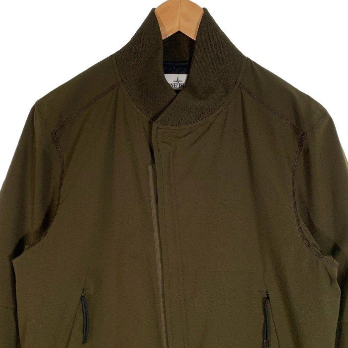 STONE ISLAND ストーンアイランド SOFT SHELL-R WITH PRIMALOFT ソフトシェル プリマロフト ブルゾン ジャケット オリーブ 並行品 Size S 福生店