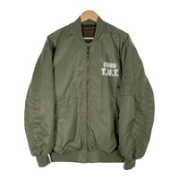 TMT ティーエムティー MA-1 ナイロン フライトジャケット オリーブ TJK-F21SP09 Size L 福生店