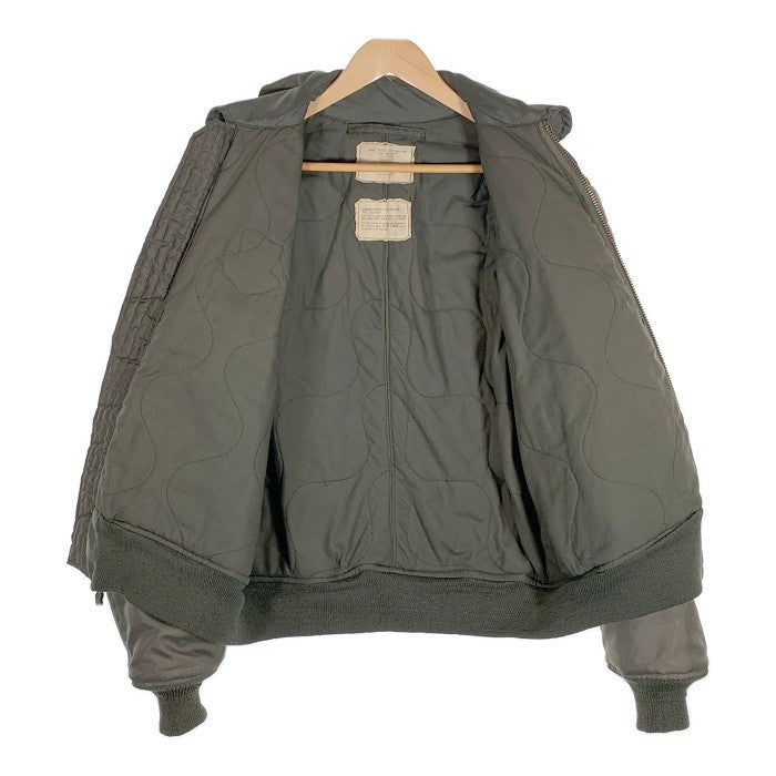 U.S.ARMY 米軍実物 CWU/45P フライトジャケット LANCER CLOTHING 80年会計 オリーブ Size M 福生店