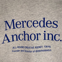 Mercedes Anchor inc. メルセデスアンカーインク プリント スウェットクルーネックトレーナー オートミール Size XL 福生店