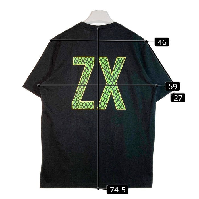 ADIDAS×ATOMOS アディダス×アトモス コラボ ZX Tシャツ ブラック size2XL 瑞穂店