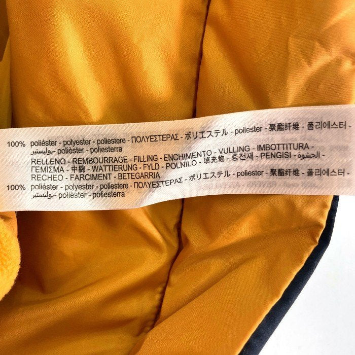 ZARA ザラ リバーシブル 中綿ロングベスト イエローブラック sizeS 瑞穂店