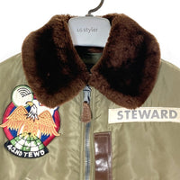 BUZZ RICKSON'S バズリクソンズ BR11309 BR11310 B-15C フライトジャケット カーキ size36 瑞穂店