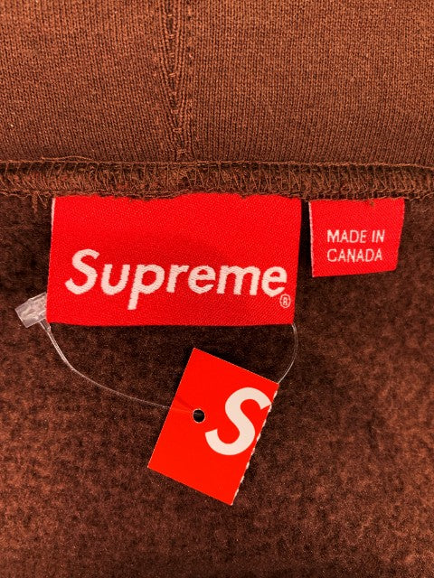 SUPREME シュプリーム 22SS Bling Box Logo Hooded Sweatshirt ブリング ボックスロゴ スウェットパーカー Dark Brown ブラウン Size M 福生店