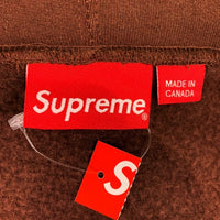 SUPREME シュプリーム 22SS Bling Box Logo Hooded Sweatshirt ブリング ボックスロゴ スウェットパーカー  Dark Brown ブラウン Size M 福生店