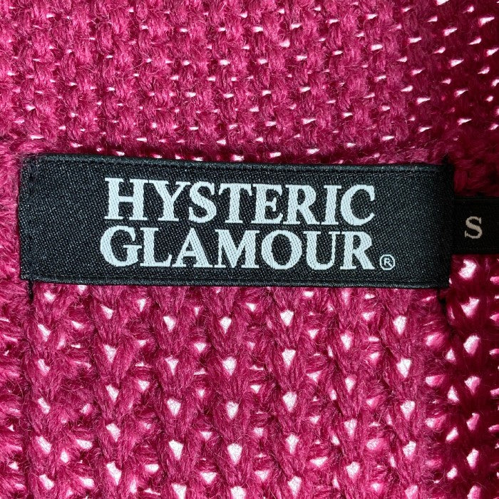 HYSTERIC GLAMOUR ヒステリックグラマー ニット カーディガン ピンク sizeS 瑞穂店