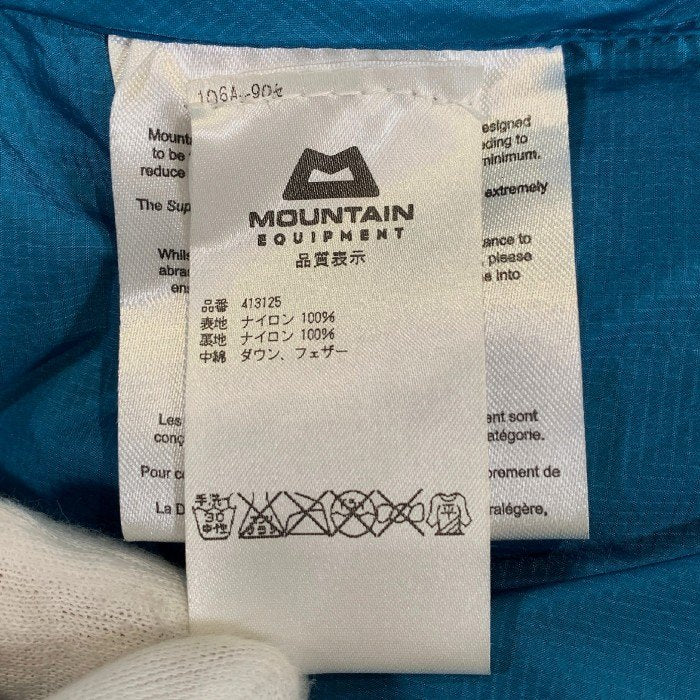 MOUNTAIN EQUIPMENT マウンテンイクイップメント フーデッド ゼロ ダウンジャケット 413125 グリーン Size S 福生店