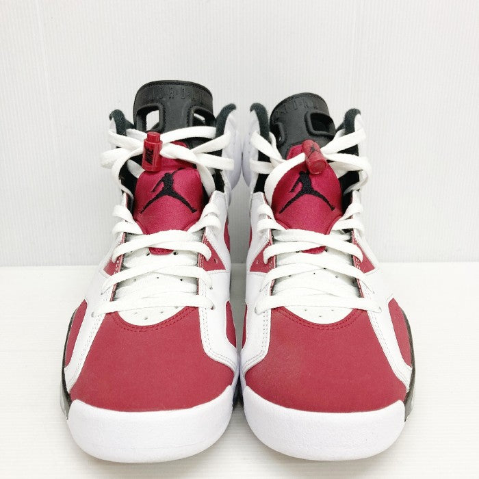 NIKE ナイキ AIR JORDAN 6 RETRO CARMINE エアジョーダン6 カーマイン CT8529-106  ホワイト×レッド size27.5cm 瑞穂店