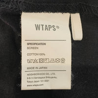 WTAPS ダブルタップス 20SS プリント Tシャツ ブラック Size 3 福生店