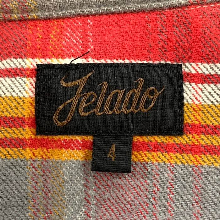 JELADO ジェラード フランネルチェックシャツ Size 4 福生店