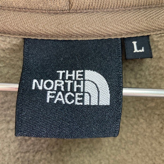 THE NORTH FACE ノースフェイス SWEAT FULLZIP HOODIE ジップアップ パーカー NT62130 ベージュ sizeL 瑞穂店