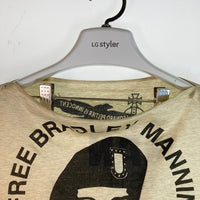 Vivienne Westwood ヴィヴィアンウェストウッド 14SS  Bradley Manning Square Tee ブラッドリー・マニング スクエア カットソー Tシャツ MK.239334 ベージュ sizeF 瑞穂店