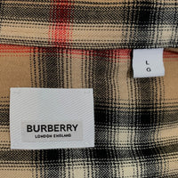 BURBERRY LONDON バーバリーロンドン 21AW ノバチェック 長袖シャツ ベージュ 8036773 Size L 福生店