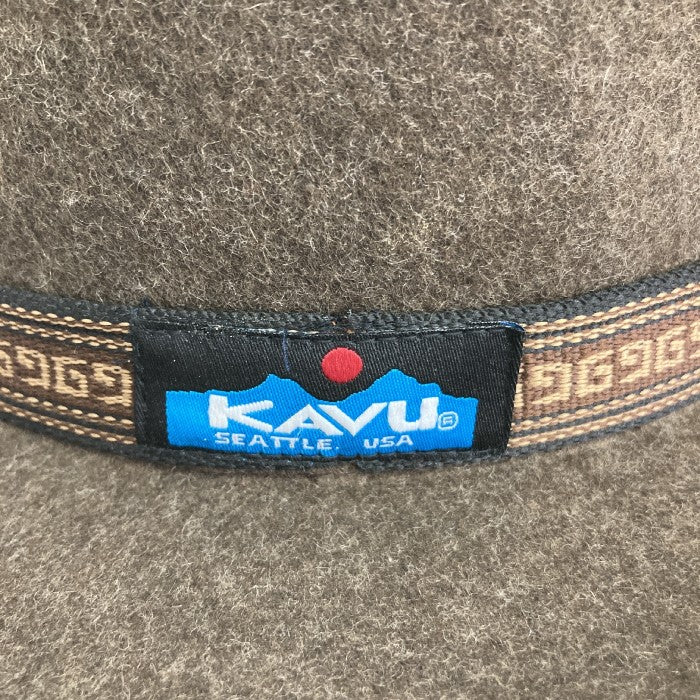 KAVU  カブー サファリハット ウール マウンテン日本製 ブラウン size58cm 瑞穂店