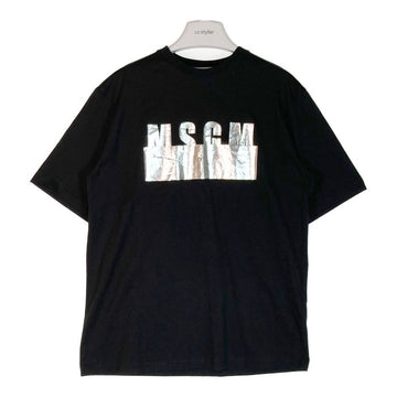 MSGM エムエスジーエム 3041MDM180 Tシャツ ブラック sizeXS 瑞穂店