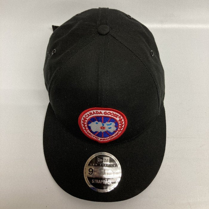 CANADA GOOSE カナダグース × NEW ERA ニューエラ 5255M 9AW TRUCKER CAP キャップ ブラック 瑞穂店