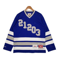 SUPREME シュプリーム 21AW WTAPS ダブルタップス Mitchell ＆ Ness Hockey Jersey ホッケージャージ ブルー Size S 福生店