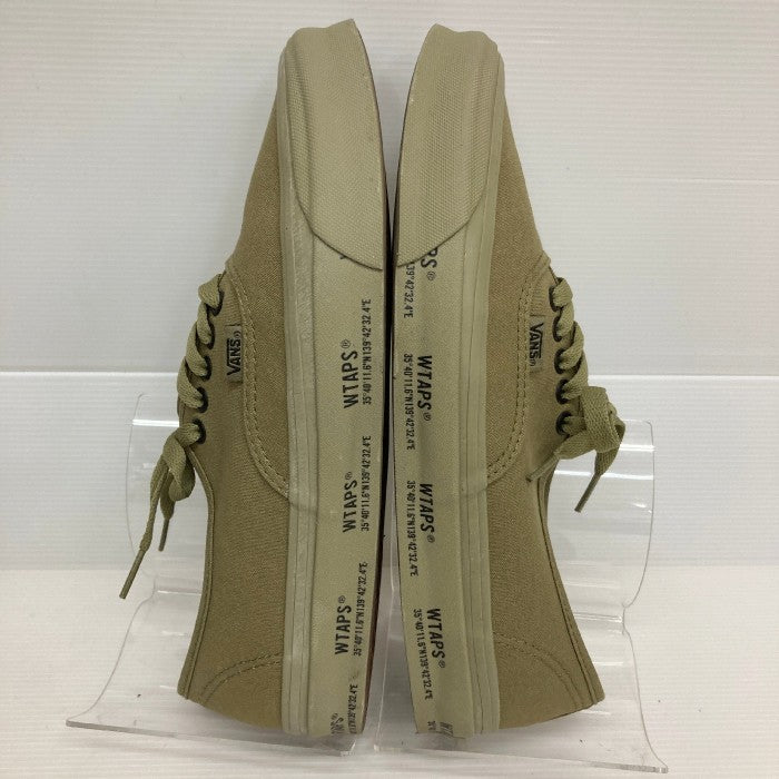 WTAPS × VANS ダブルタップス × バンズ 25周年 AUTHENTIC OLIVE オーセンティック オリーブ size27.5cm 瑞穂店