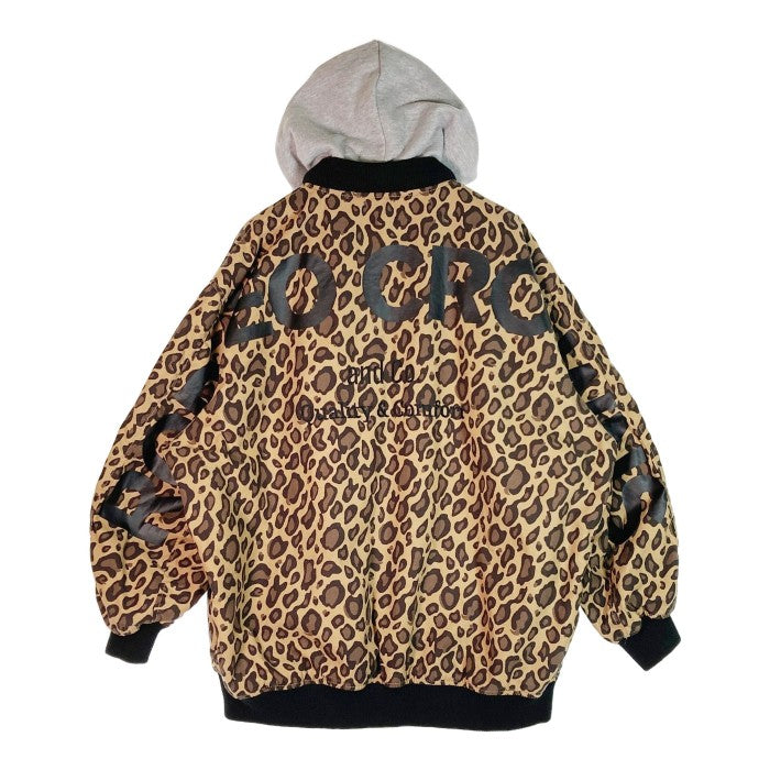 RODEO CROWNS ロデオクラウンズ HOODED BIG ブルゾン レオパード柄 sizeF 瑞穂店