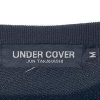 UNDERCOVER アンダーカバー R.I.P ローズプリント クルーネックスウェットトレーナー ブラック Size M 福生店