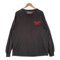 GALLERY DEPT. ギャラリーデプト プリント ロングスリーブTシャツ チャコール Size L 福生店