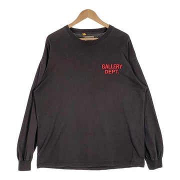 GALLERY DEPT. ギャラリーデプト プリント ロングスリーブTシャツ チャコール Size L 福生店