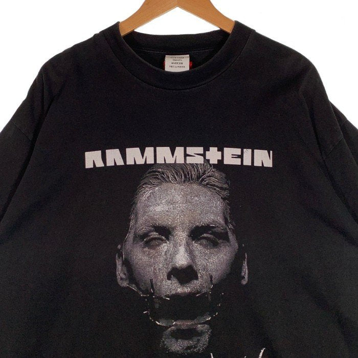 VETEMENTS ヴェトモン 17AW RAMMSTEIN PRINTED T-SHIRT ラムシュタイン プリントTシャツ ブラック Size M 福生店