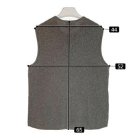 ORGUEIL オルゲイユ Soft Fit Knit Vest ニットベスト グレー size40 瑞穂店