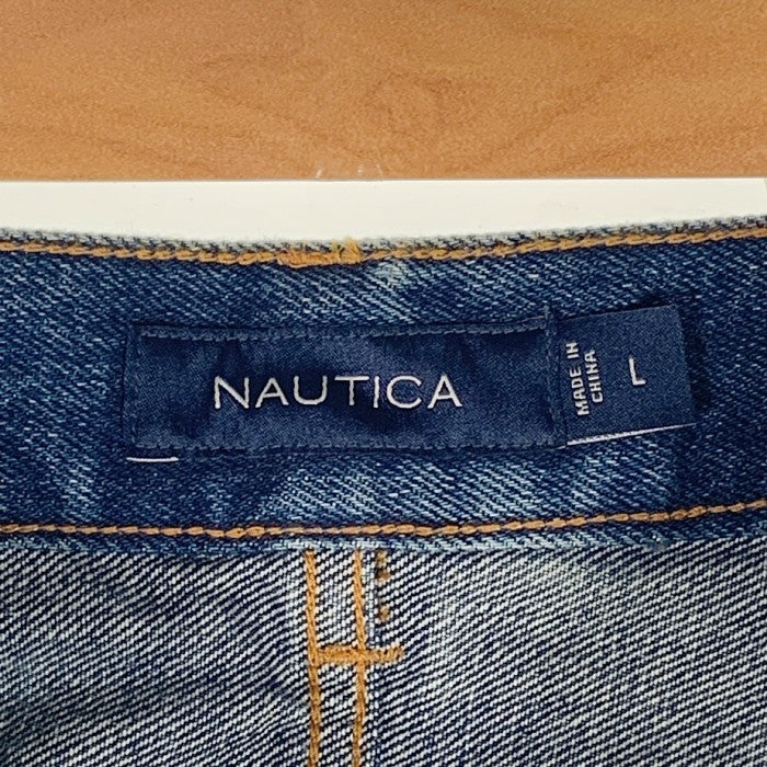 NAUTICA ノーティカ 22AW バギーデニムパンツ USED加工 Size L 福生店