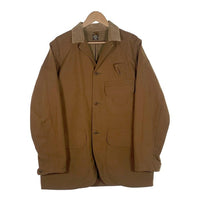 SUGAR CANE シュガーケーン FICTION ROMANCE 13oz CANVAS HUNTING JACKET キャンバス ハンティングジャケット ブラウン SC13705 Size 42 福生店