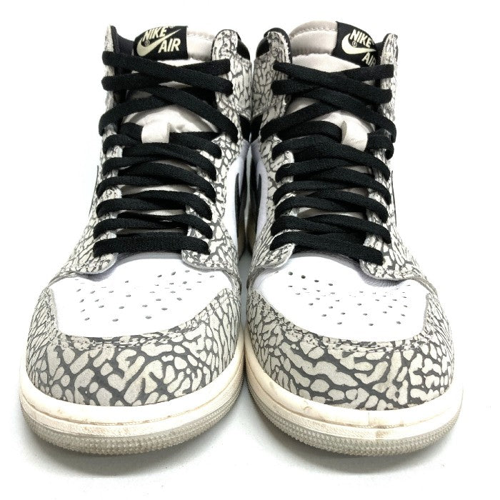 NIKE ナイキ AIR JORDAN 1 RETRO HIGH OG エアジョーダン1レトロハイ ホワイトセメント DZ5485-052 Size 28.5cm 瑞穂店