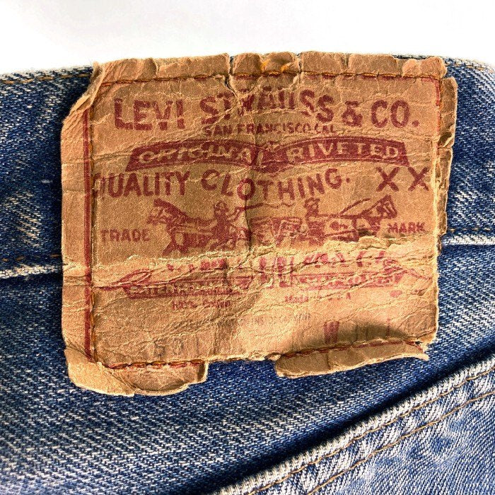 Levi's リーバイス 501 66後期  刻印6  収縮率10％ ヴィンテージ デニムパンツ ブルー sizeW31 瑞穂店