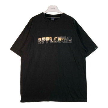 APPLEBUM アップルバム Tシャツ ロゴ タグ付き ブラック sizeXXL 瑞穂店