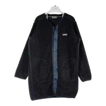 WILDTHINGS ワイルドシングス 19AW フリークスストア別注モデル ボアノーカラーロングジャケット WT19461N-D1 ブラック sizeS 瑞穂店