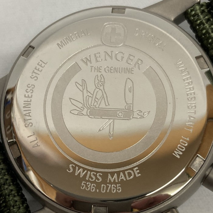 WENGER ウェンガー 腕時計 コマンド・クロノ 536.0765 ブラック 瑞穂店