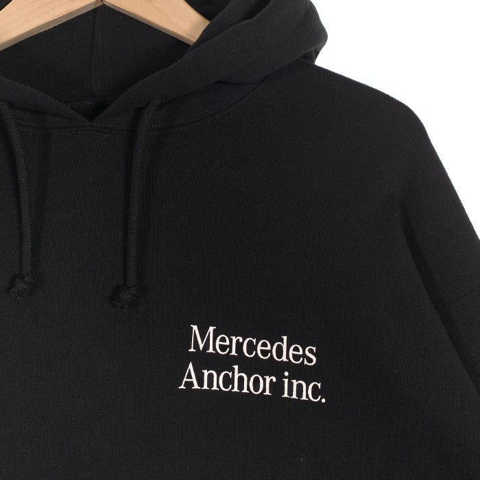 Mercedes Anchor Inc. メルセデスアンカーインク プルオーバー スウェットパーカー ブラック Size L 福生店